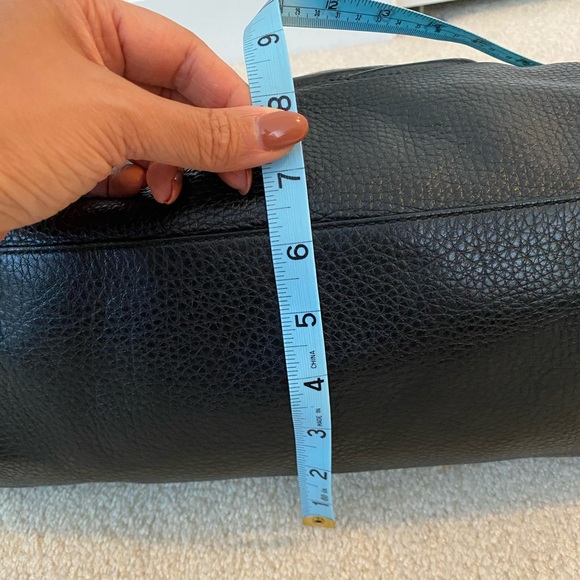 GUC - Gucci Soho Black Cellarius Pebbled Leather Soho Bag - Picture 16 of 16